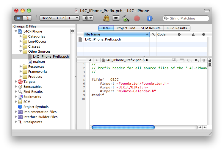 Add one line to the _prefix.pch file